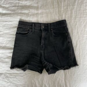 madewell denim shorts